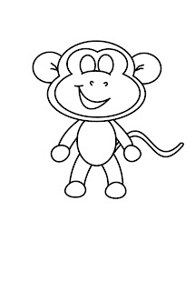 How To Draw Cartoons: Monkey