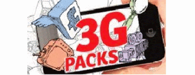 Airtel 3G Internet packs for prepaid & postpaid User