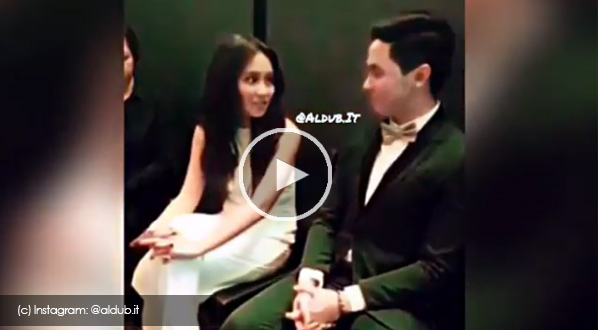 Kathryn Bernardo and Alden Richards cross paths again; exchange pleasantries