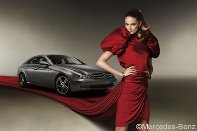 Mercedes-Benz Girl USA Auto Cars