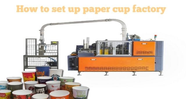 How to set up paper cup factory