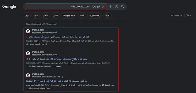 تعرف على طرق البحث الإحترافي في محرك البحث.