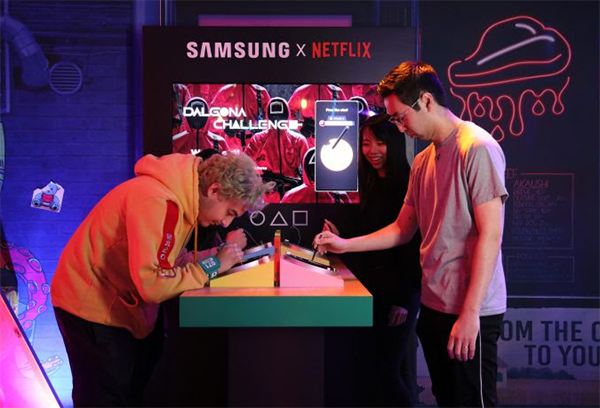 Samsung y Netflix se unen para dar vida al universo de ‘El juego del calamar’ en una experiencia inmersiva en vivo