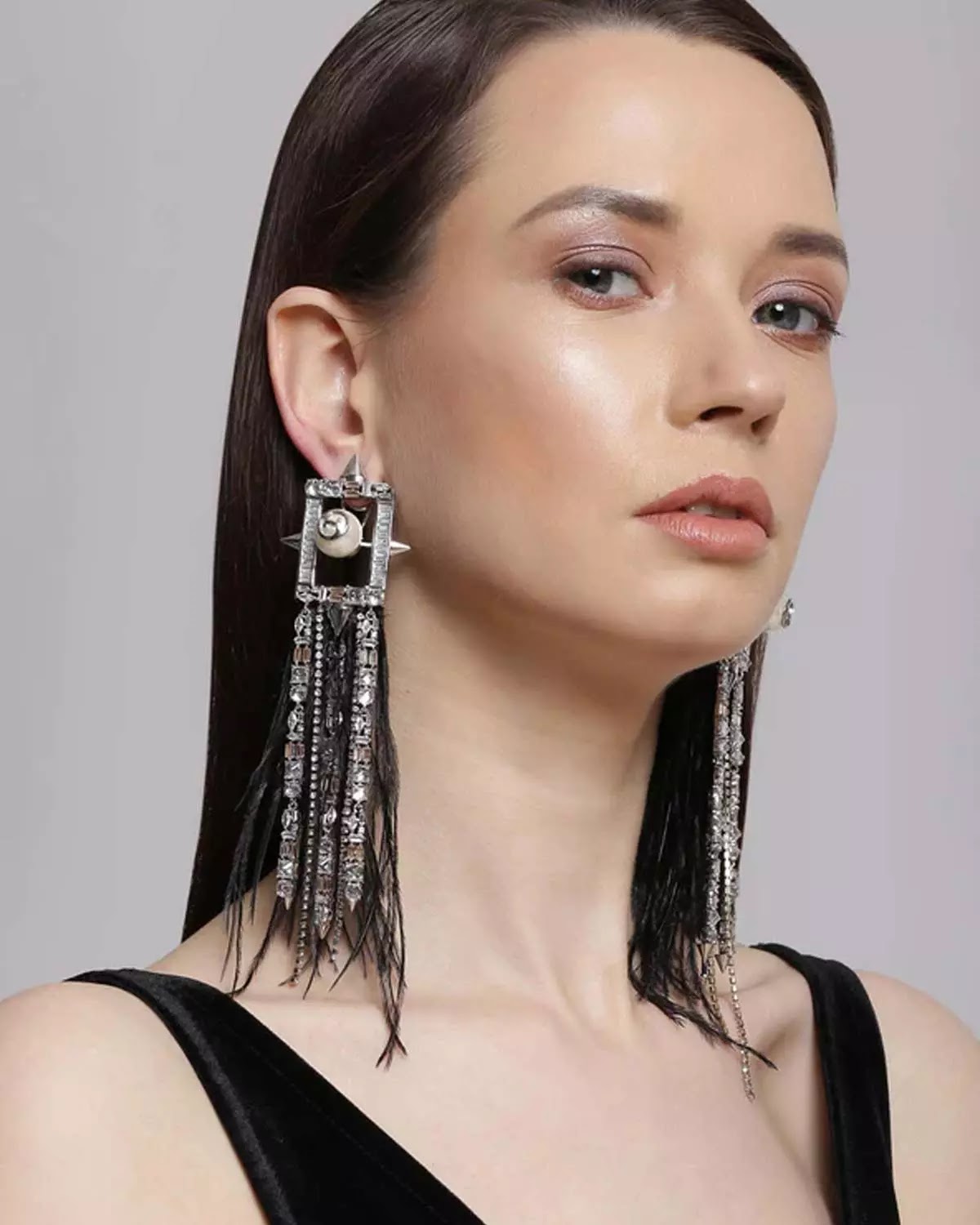 Fringe style earrings