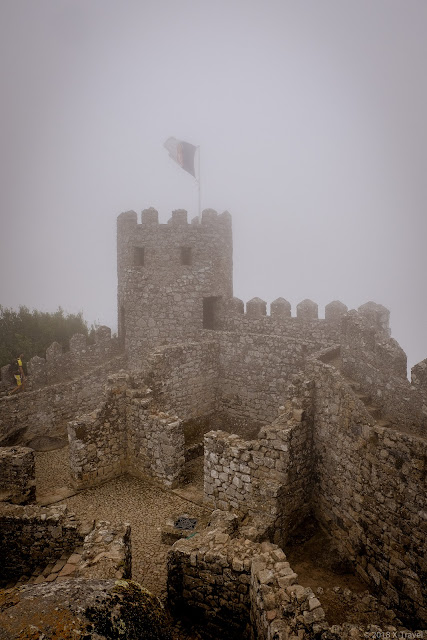 ムーアの城壁, シントラ, ポルトガル, Castle of the Moors, Castelo dos Mouros, Sintra, Portugal