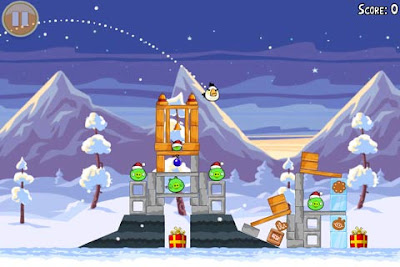 tampilan game Angry Birds Seasons 2.1.0 terbaru