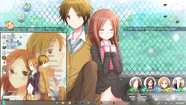 Windows 8.1 Theme Ishuukan Friends by Andrea_37