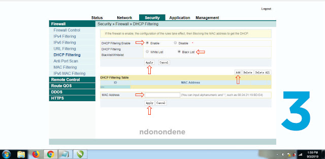 Cara Blokir MAC Address Wifi Di Indihome Fiber Dan TP-LINK WR840N.