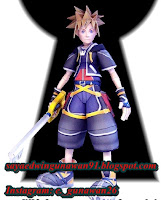 Papercraft Sora (Kingdom Hearts)