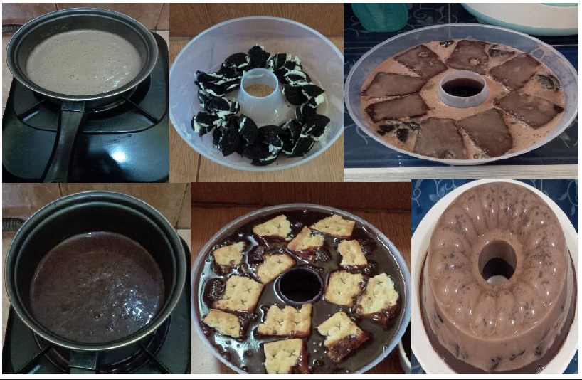 Resep Puding Susu Brownies Oreo Cappucino Mix Coklat Regal