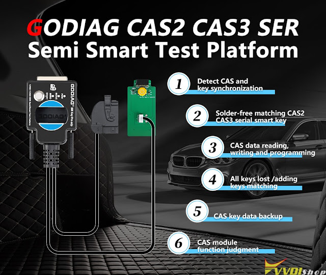 Godiag CAS2 CAS3 Test Platform