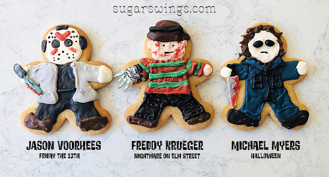 Jason Freddy Krueger Michael Myers cookies