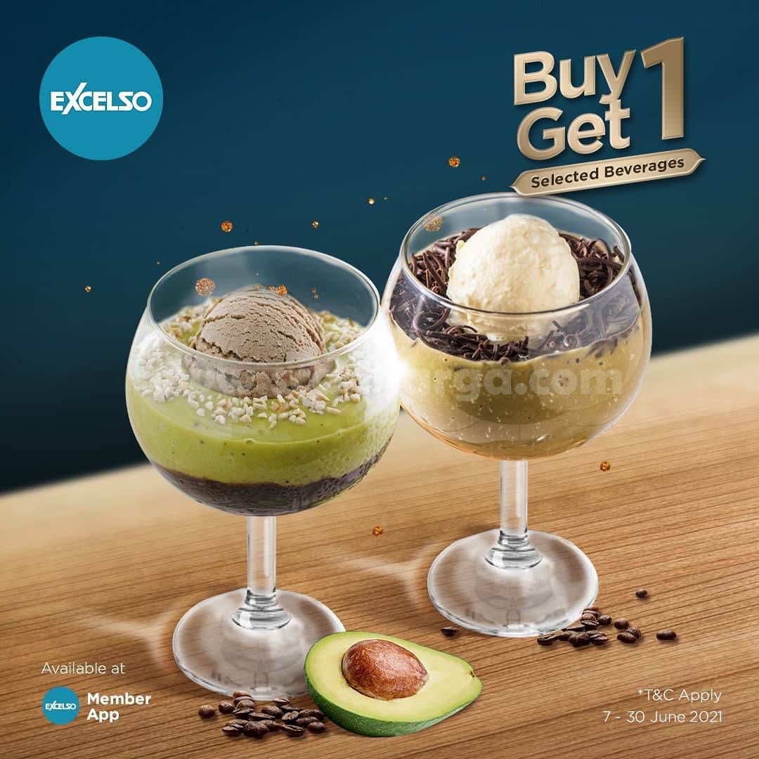 Promo Excelso Coffee Buy 1 Get 1 Selected Menu