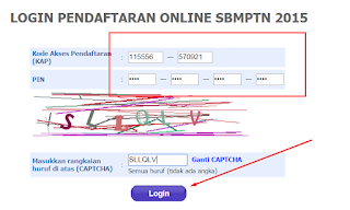 CARA MENDAFTAR ONLINE SBMPTN 2015-5