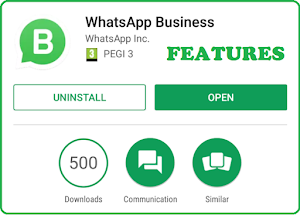 Whatsapp Business App features