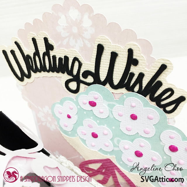 ScrappyScrappy: Wedding wishes  #svgattic #scrappyscrappy #weddingwishes #boxcard #card