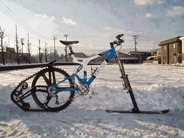 Winter Mountain Bike Conversion Kit