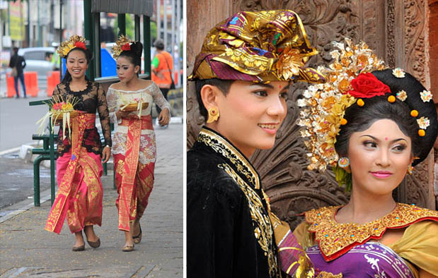 Pakaian Adat Bali Pria dan Wanita, Gambar, beserta 