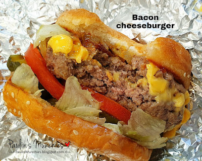 Bacon Cheese Burger - Five Guys