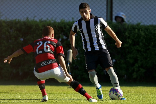 Em jogo disputado, Botafogo e Flamengo não saem do empate