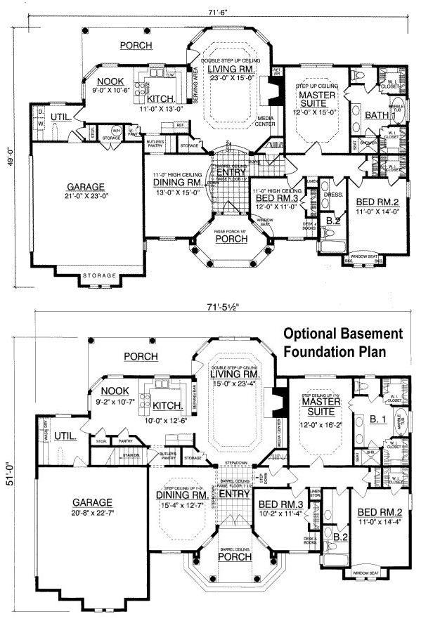 3 Bedroom House Plan Designs