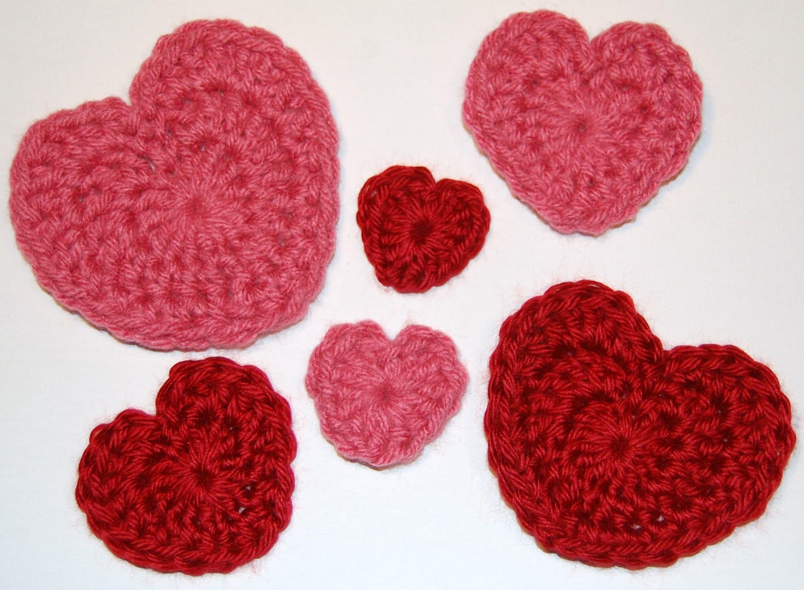 Valentine's Day Heart Crochet Patterns - Petals to Picots