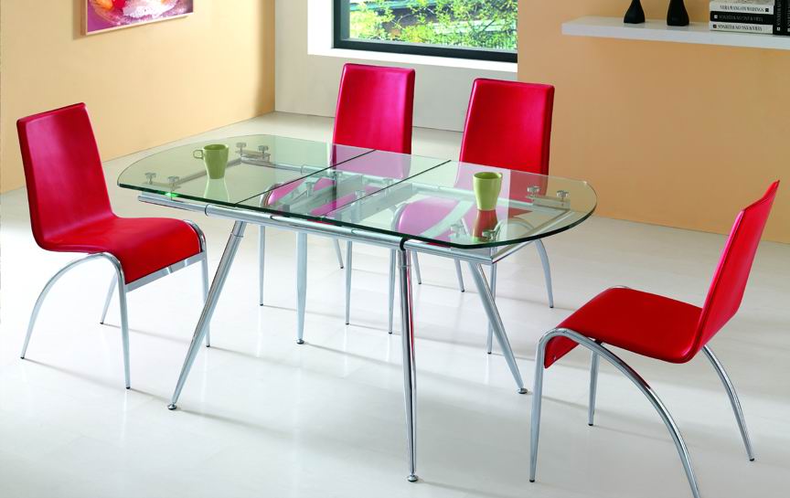 Dining Room Tables Glass And Chairs