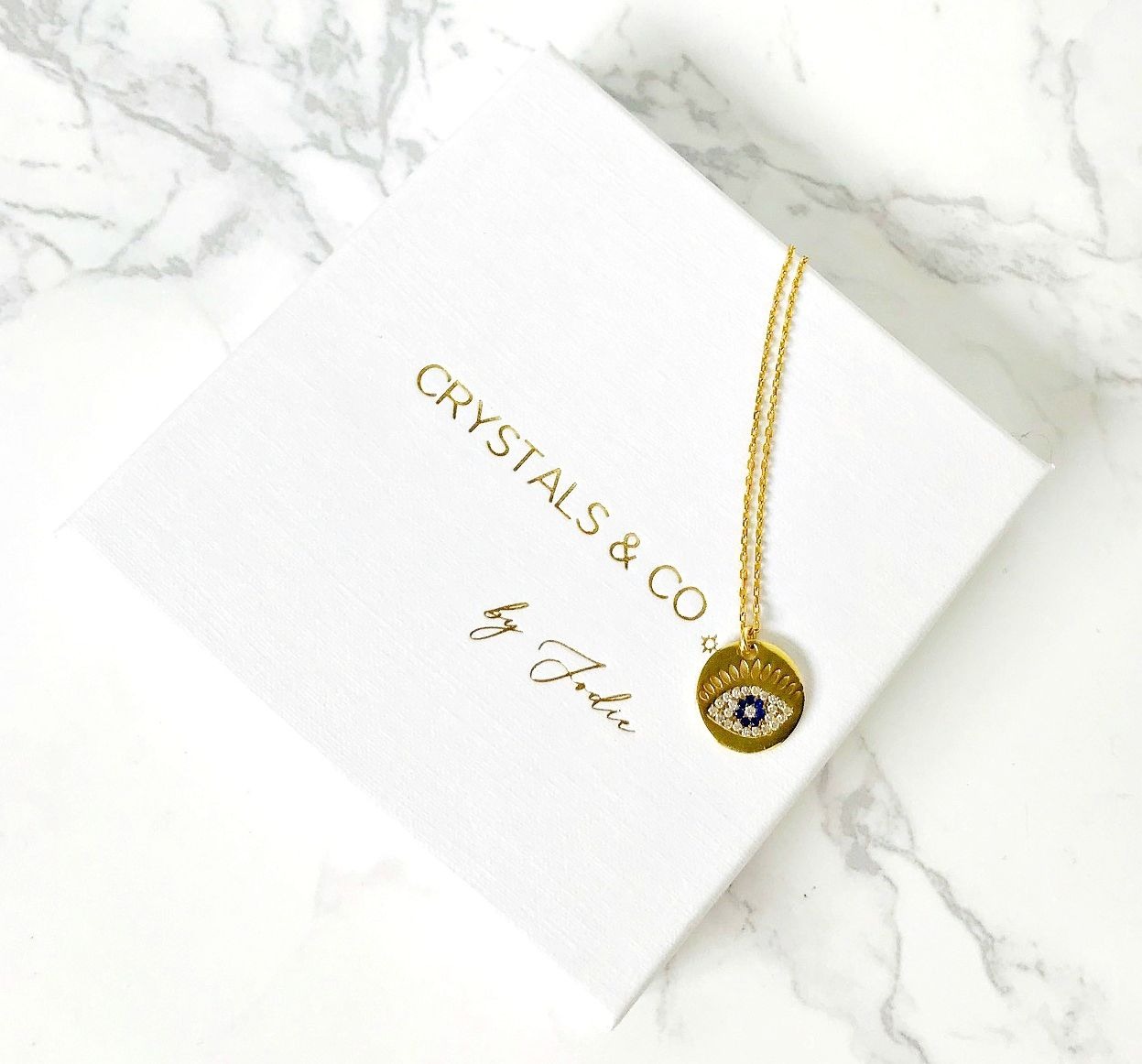 Crystals & Co X Jodie Wood Evil Eye Review
