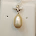 LPQSN0291 - 18K White Gold with Diamond Pearl Pendent