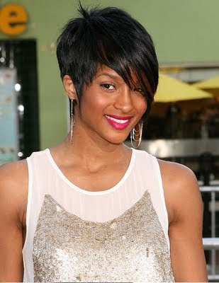 Trendy Hair Styles on Best Trendy Black Short Haircuts For 2010   9999 New Hairstyles