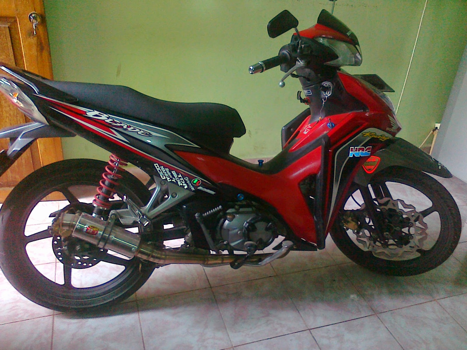 Komparasi Koil Motor Sriwijaya Honda Blade