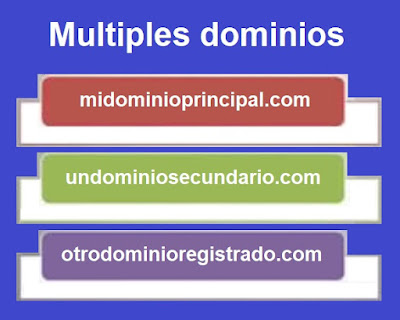 Registro de múltiples dominios