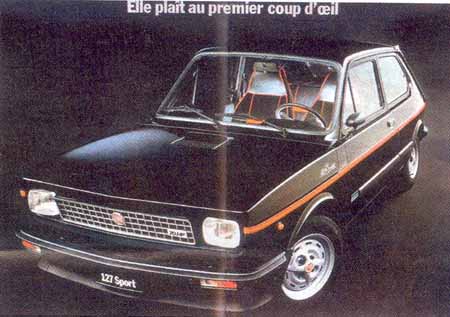 Lorsque la nouvelle Fiat 127 est apparu il a t quelque chose de nouveau 