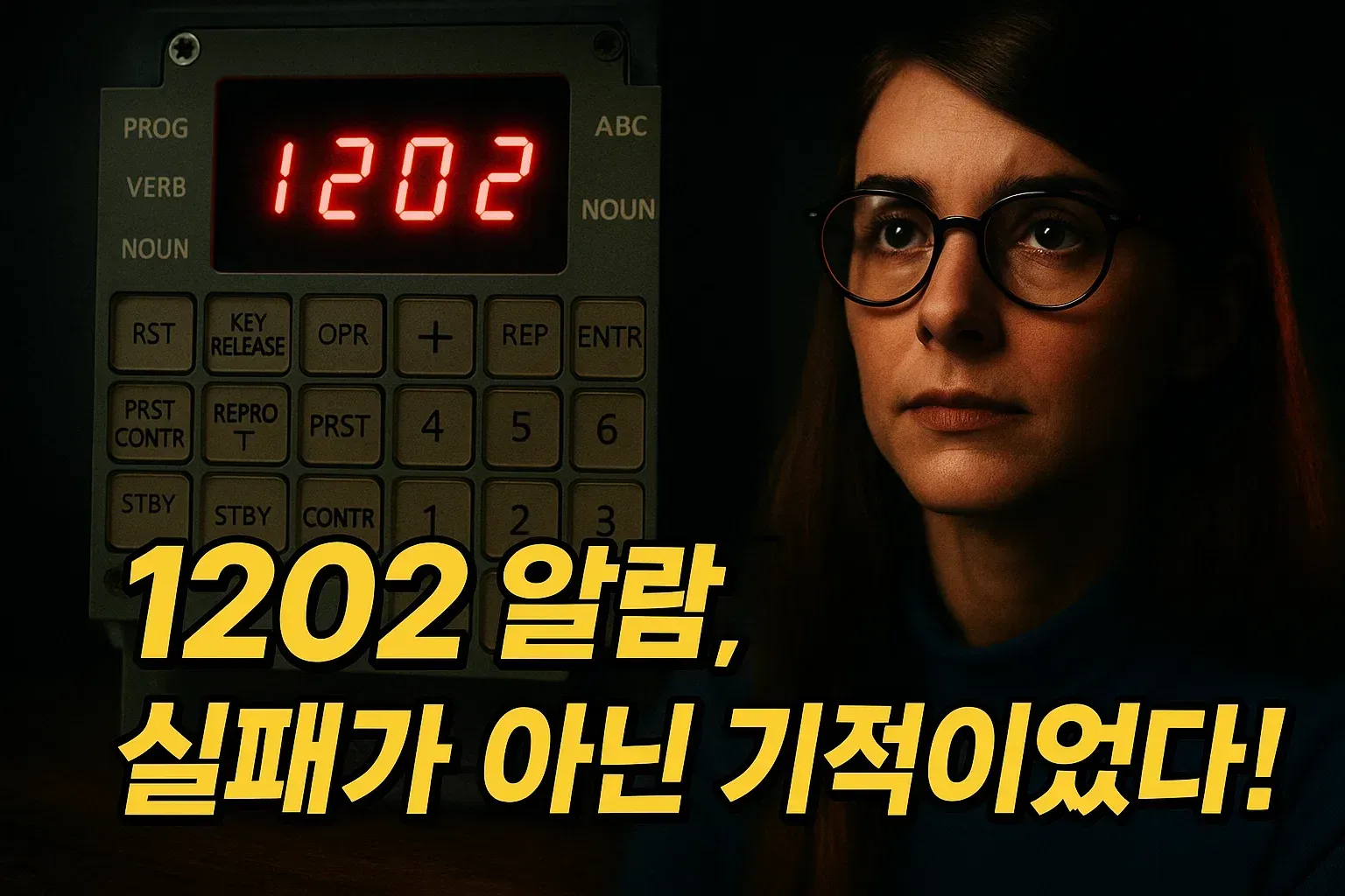 아폴로 컴퓨터의 위기와 그것을 구한 마거릿 해밀턴을 극적으로 묘사한 썸네일