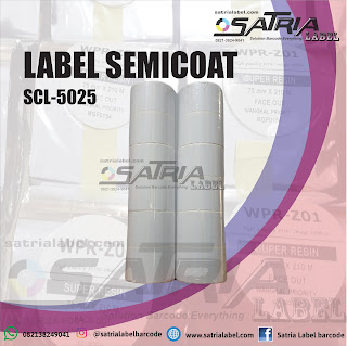 Label Semicoat 50x25