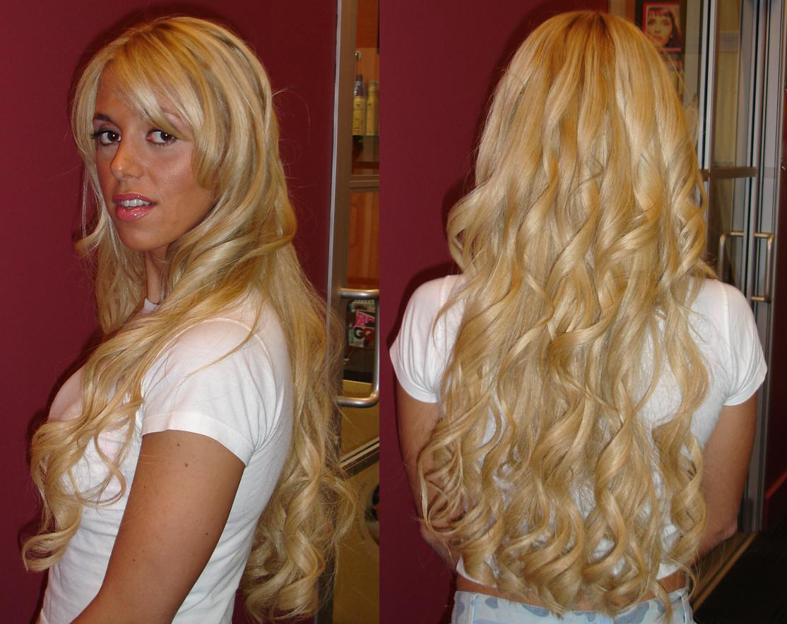 Top Image of Hair Extension Hairstyles