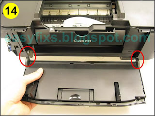 How to disassemble Canon iP4600, iP4630, iP4640, iP4650, iP4660, iP4670, iP4680 printers for replacement of ink absorbent parts or other