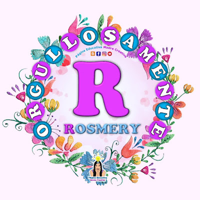 Nombre Rosmery - Carteles para mujeres - Día de la mujer