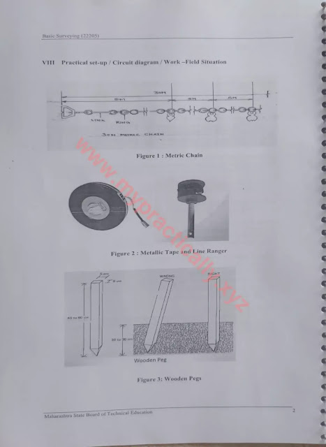 Basic Surveying Lab Manual Answers 22205 | Msbte I Scheme Lab Manuals