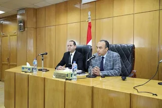 نائب محافظ المنيا يعقد الاجتماع الدوري لمتابعة نسب ومعدلات تنفيذ مشروعات مبادرة  "حياة كريمة"