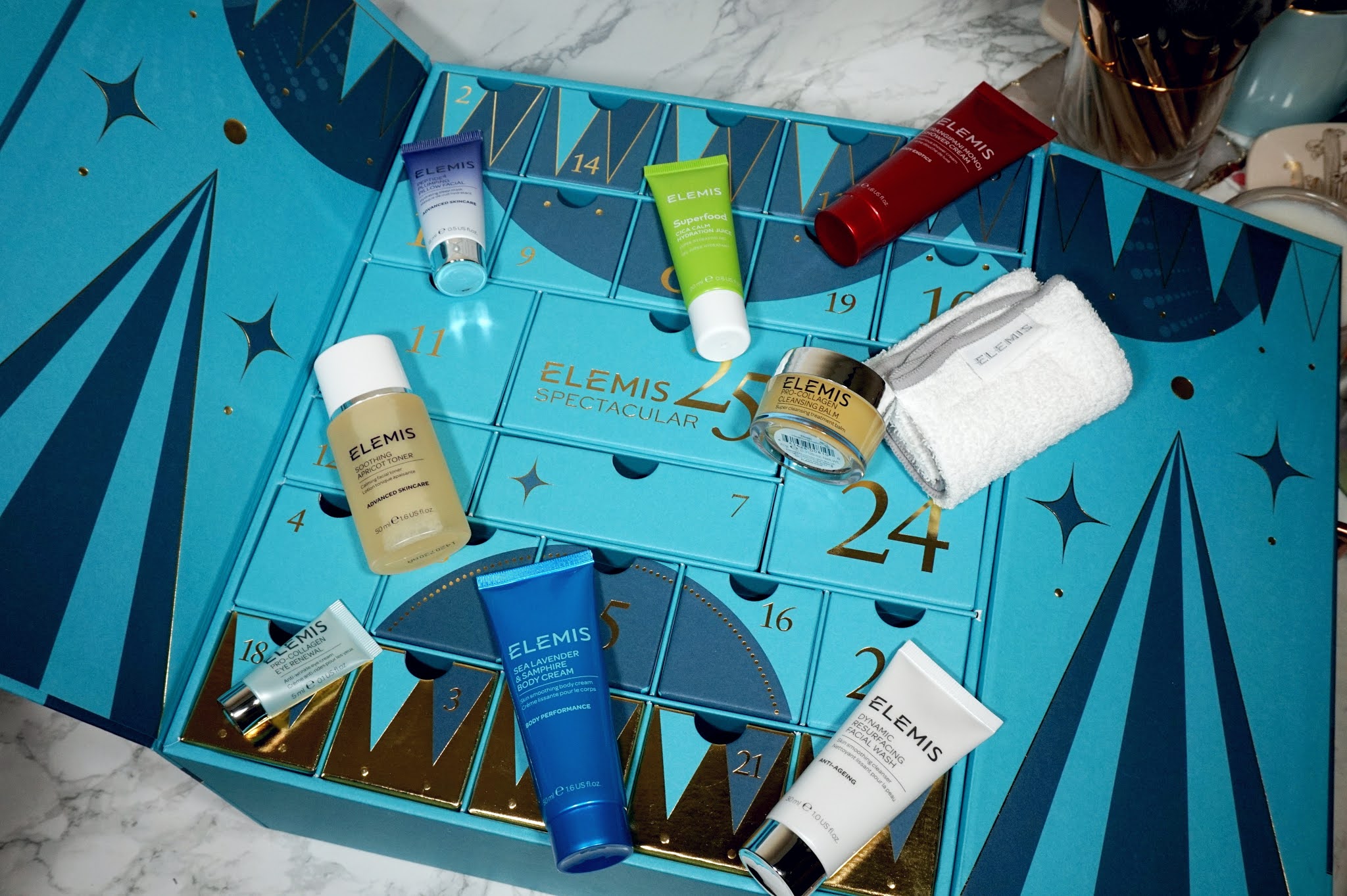 Elemis 25 Days of Spectacular Skin Advent Calendar Review