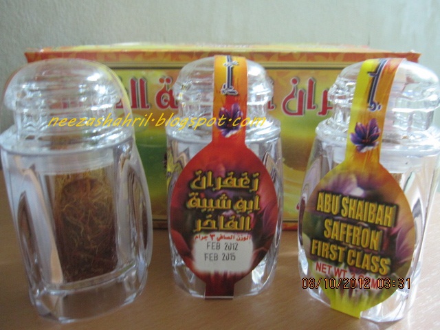 A Slice of 'Bledho': Habbatussauda dan Saffron