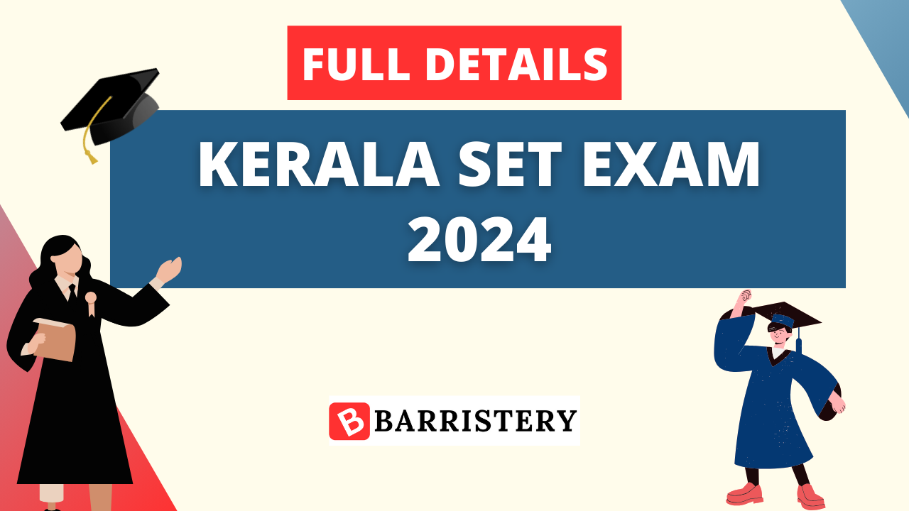 Kerala SET Exam July 2024 Online Form