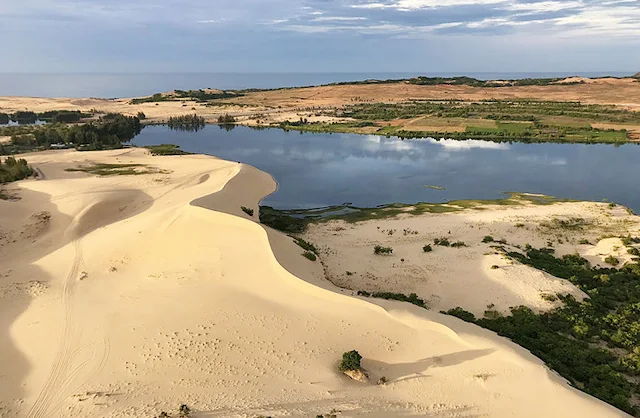 White Sand Dunes en Mui Ne, Vietnam