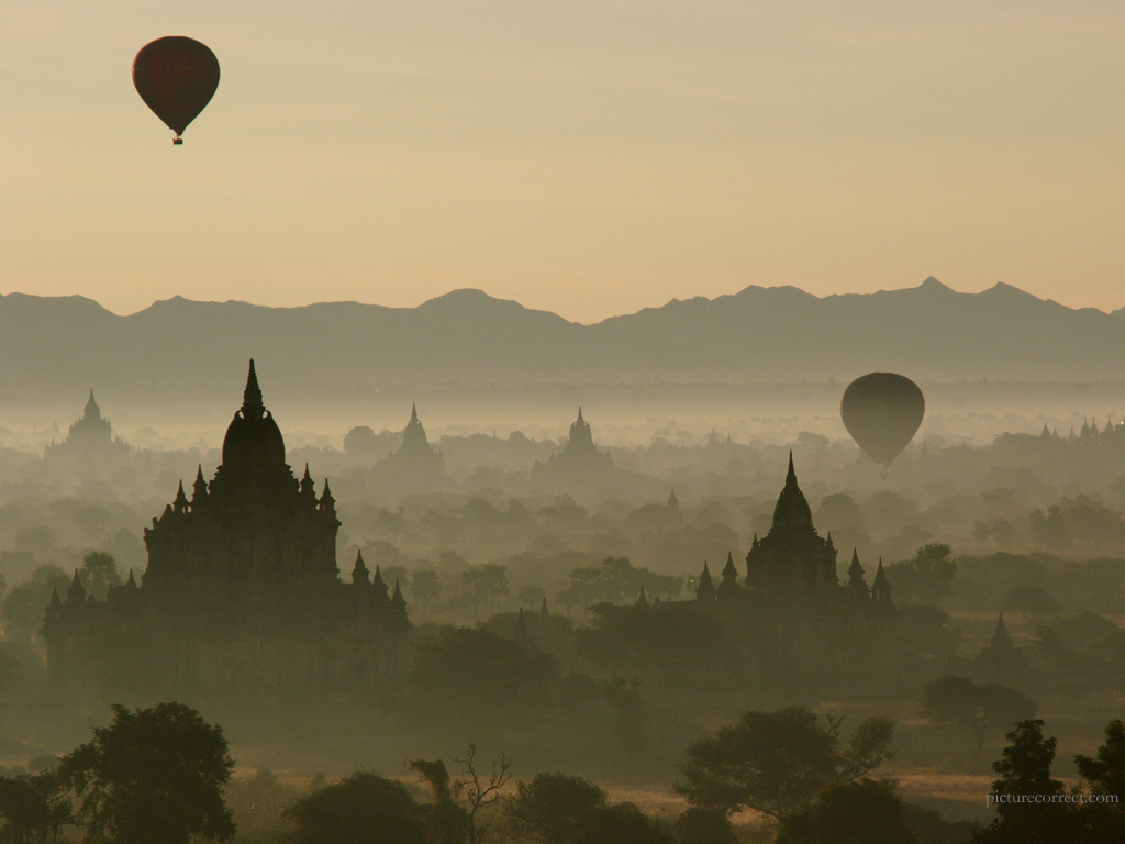 bagan the beautiful scene