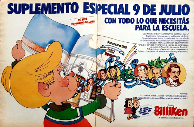 La Pequeña Lulu, Revista Billiken, Little Lulu, Decada de los 80, historietas.