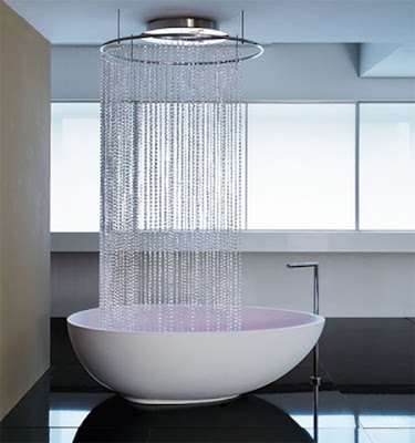 modern bathtub