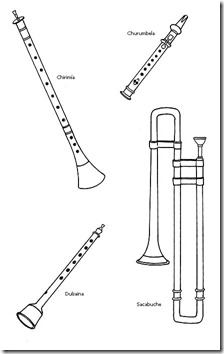 musica  época  don Quijote  blogcolorear (14)