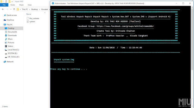 tutorial unpack and repack system.dat system.new.dat, how to unpack and repack system.dat system.new.dat