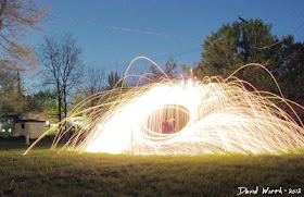 spinning wool photography night exposure camera setting video